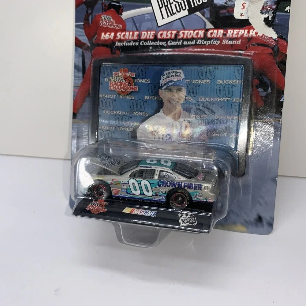 1999 Racing Champions 1:64 Buckshot Jones 10 Years Press Pass Diecast Car -‎ New